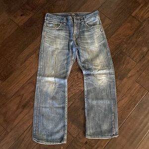 Silver mens Jeans “Gordie”. Size W34xL32